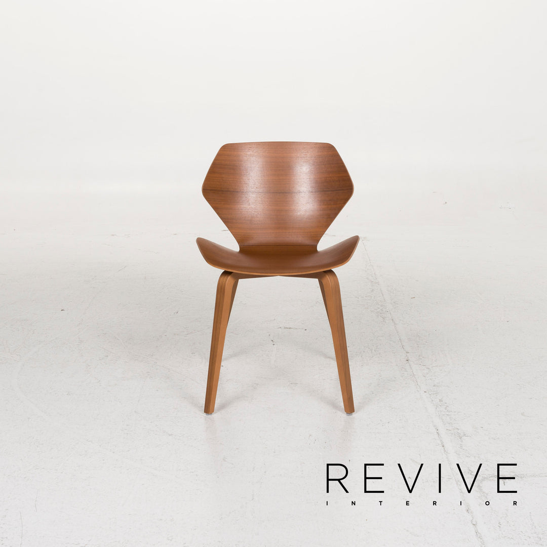 Cor Shrimp Wood Chair Set Brown Set #13174
