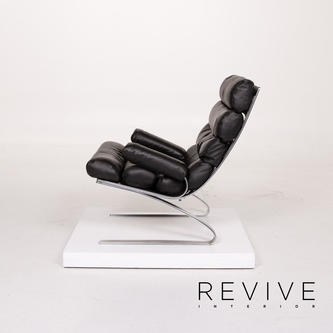 Cor Sinus Leather Armchair Black #14ß85