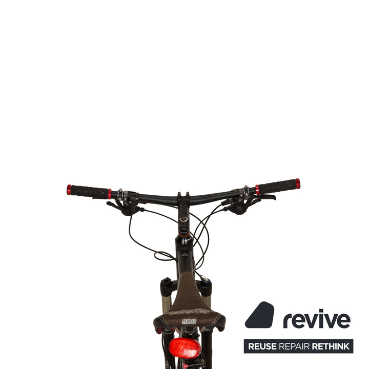 AMS 125 K24 Pro Series 2008 Mountain Bike Fully Black RH 52 Bicycle