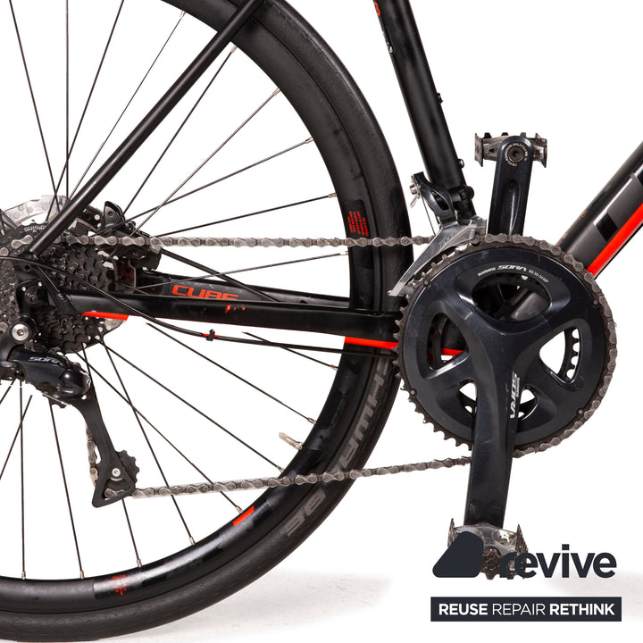 Cube SL Road Pro 2018 Vélo Aluminium Noir Speedbike City Bike RH 53cm Rouge