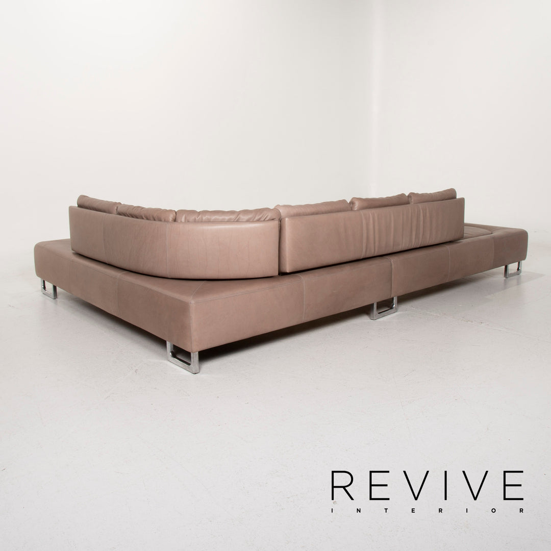 de Sede ds 165 leather sofa brown corner sofa feature #15113