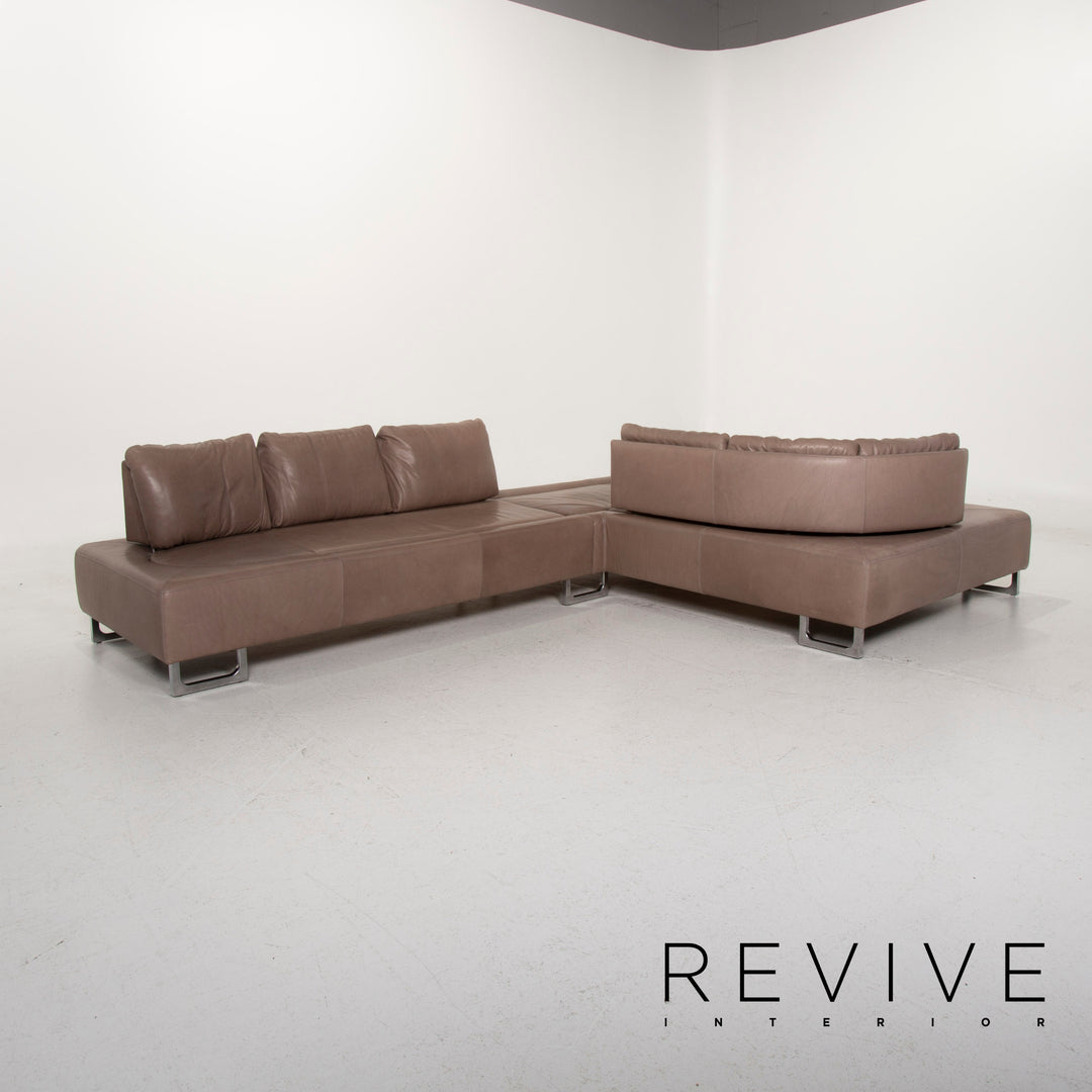 de Sede ds 165 leather sofa brown corner sofa feature #15113