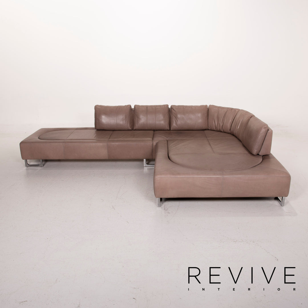 de Sede ds 165 leather sofa brown corner sofa feature #15113