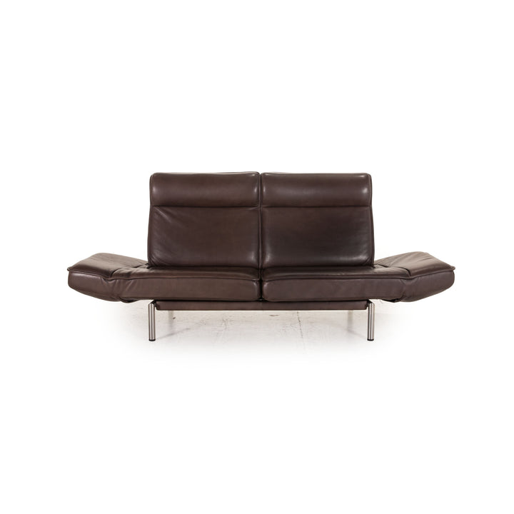 de Sede DS 450 canapé en cuir marron foncé fonction canapé deux places