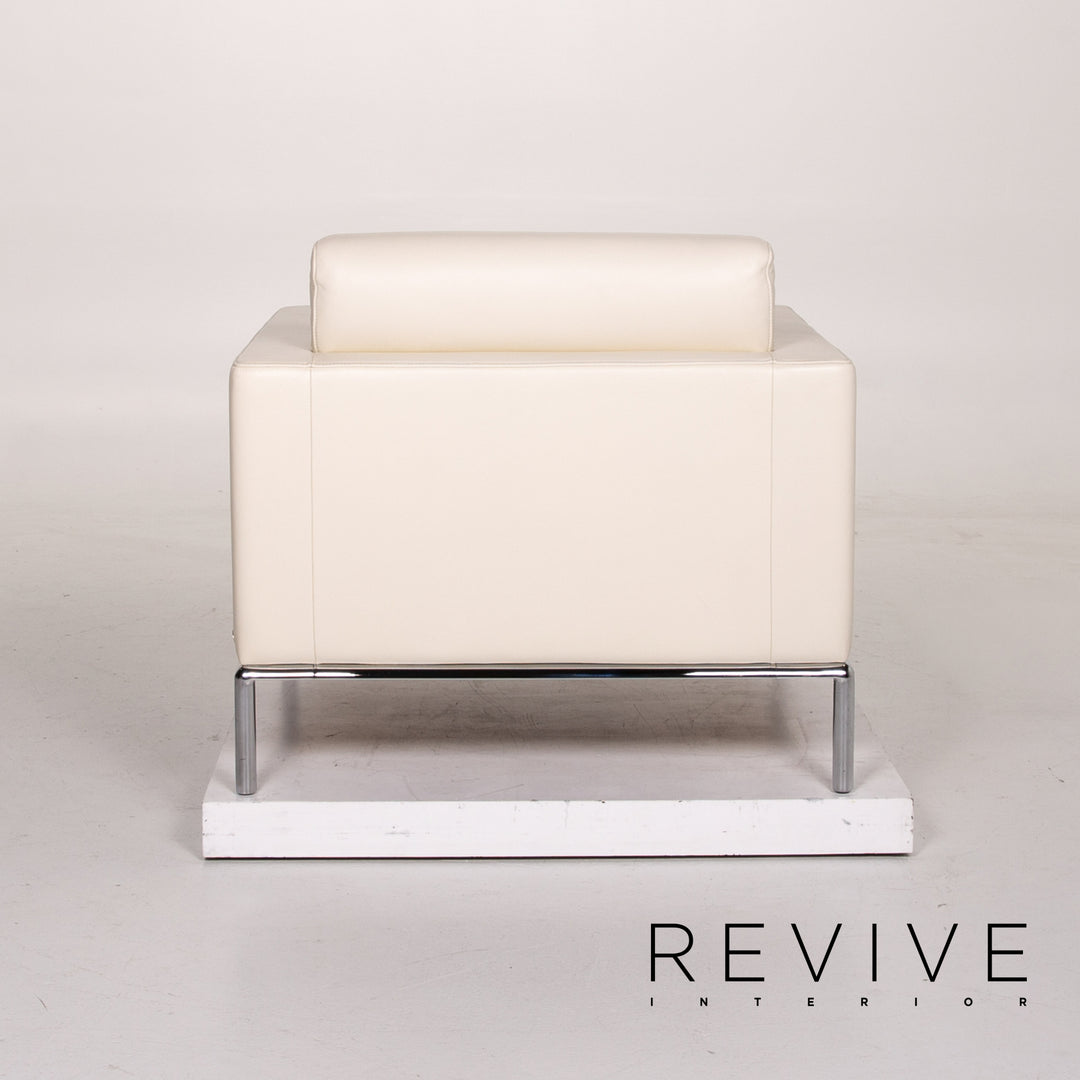 de Sede DS 5 fauteuil en cuir crème #14073