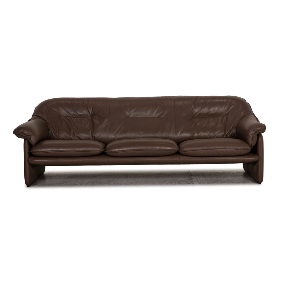de Sede DS 61 three-seater leather brown