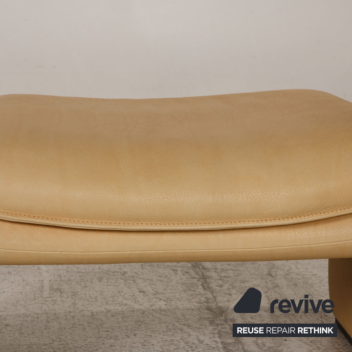 de Sede DS 61 tabouret en cuir beige
