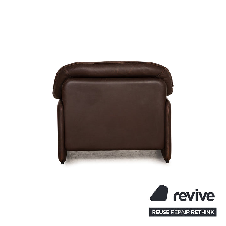 de Sede DS 61 leather armchair brown