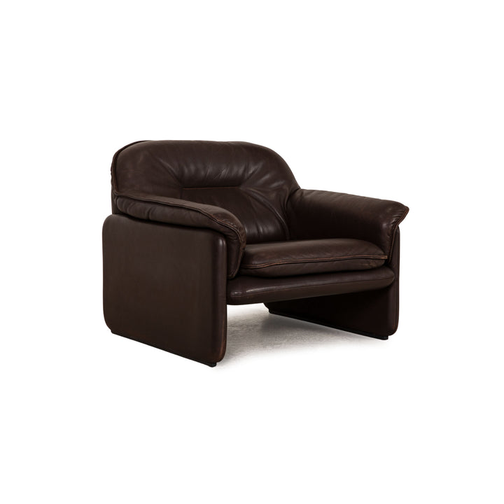 de Sede DS 61 leather armchair brown