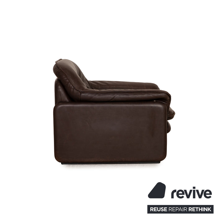 de Sede DS 61 leather armchair brown