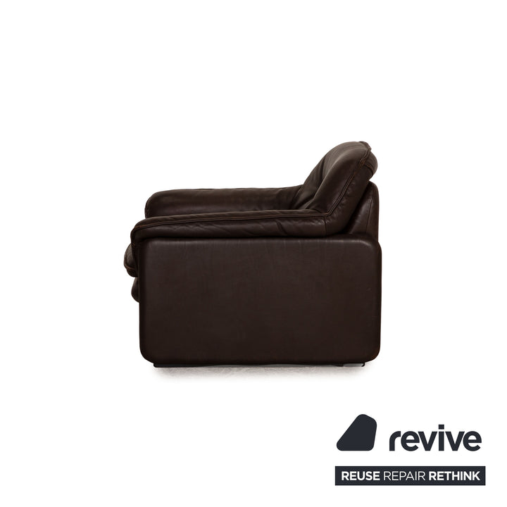 de Sede DS 61 leather armchair brown