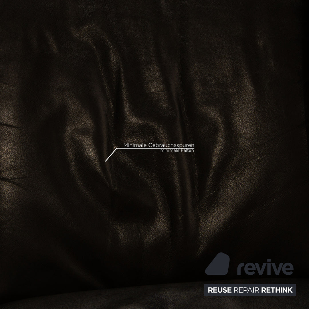 de Sede DS 61 Leather Armchair Black