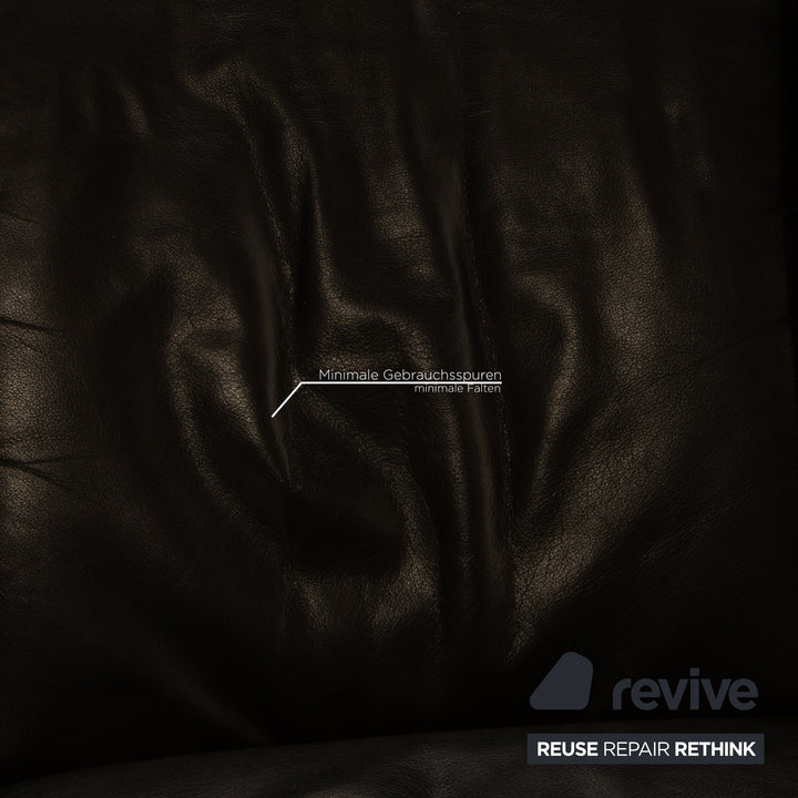 de Sede DS 61 Leather Armchair Black