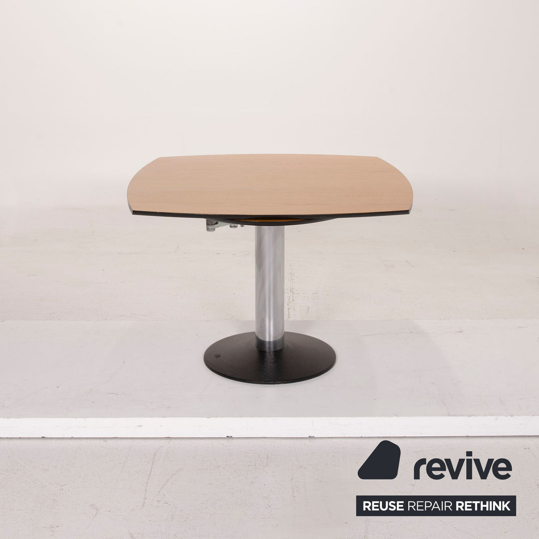 Draenert Titan III wood table brown dining table wood metal function #14639
