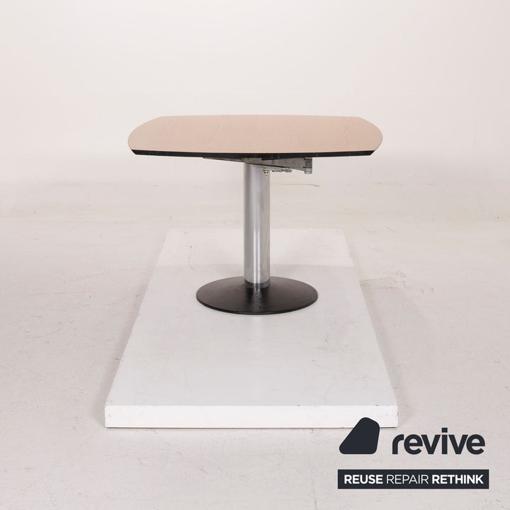Draenert Titan III wood table brown dining table wood metal function #14639