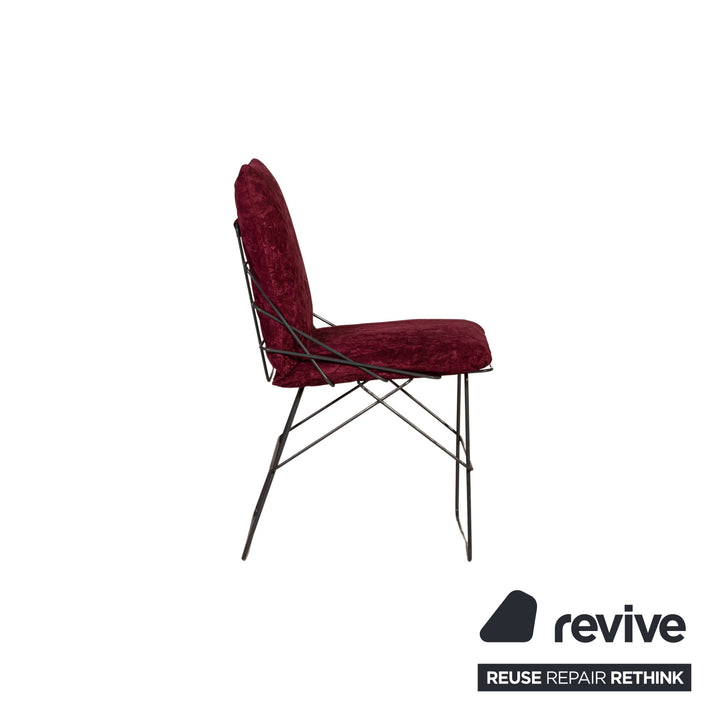 DRIADE SOF SOF metal chair Bordeaux