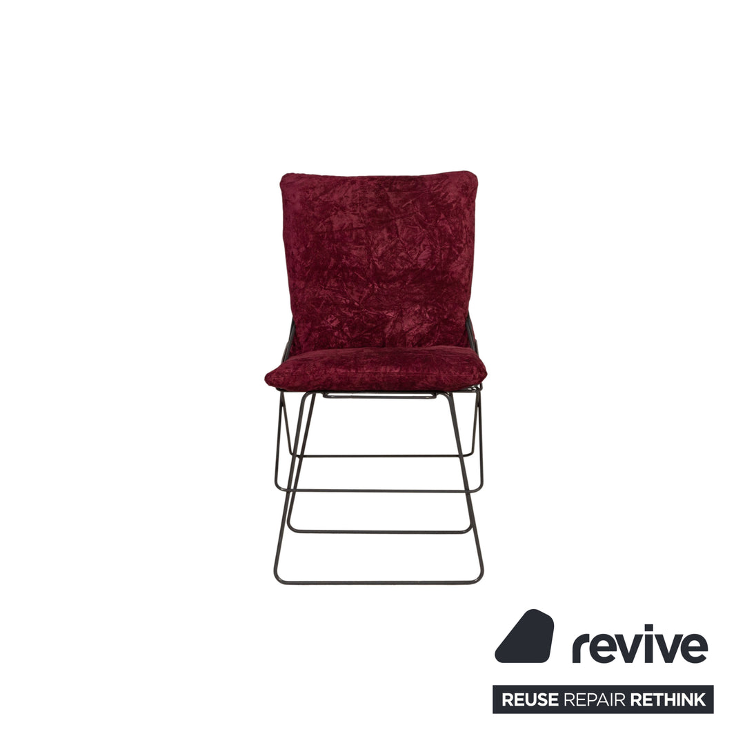 DRIADE SOF SOF metal chair Bordeaux