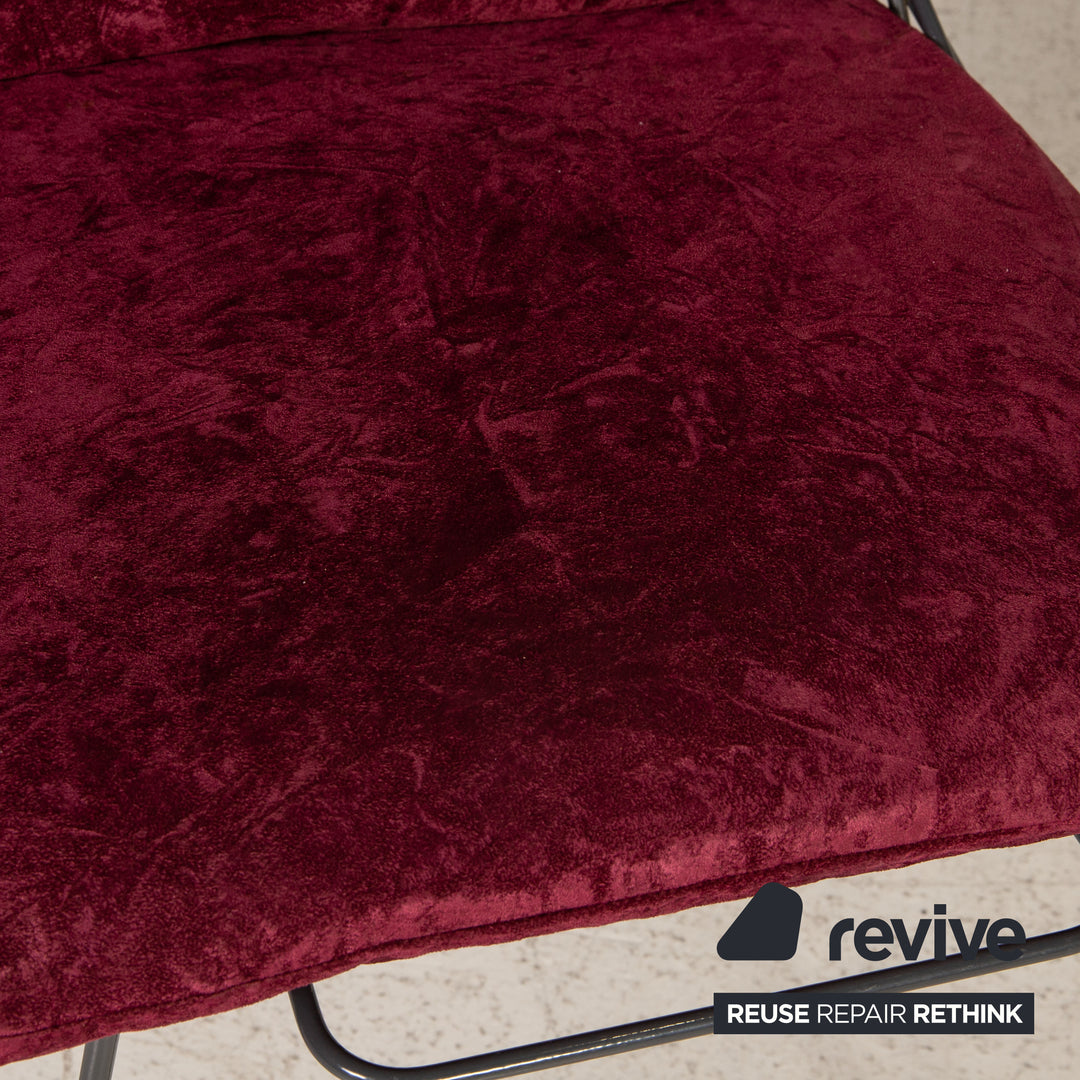 DRIADE SOF SOF metal chair Bordeaux