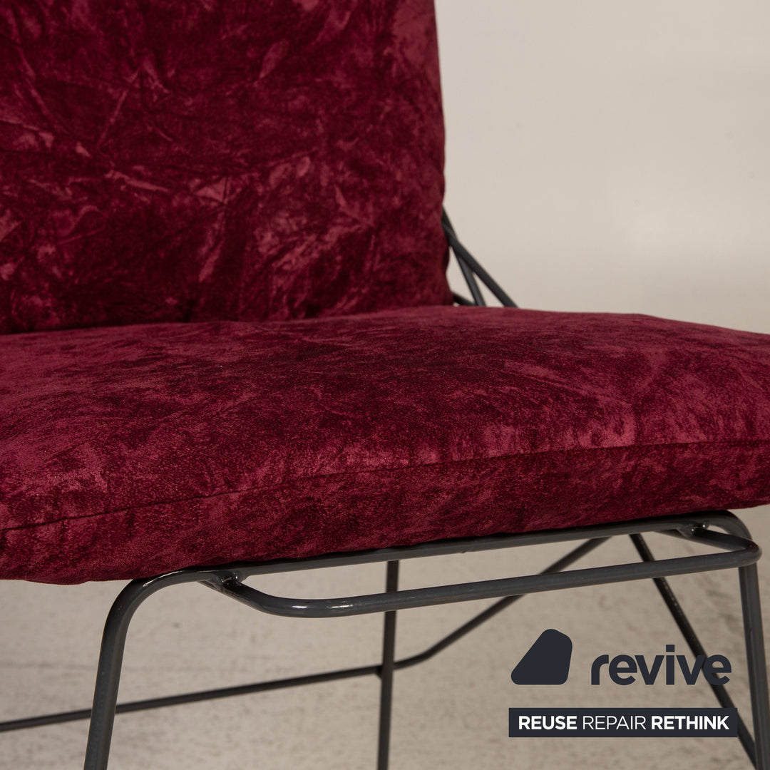 DRIADE SOF SOF metal chair Bordeaux
