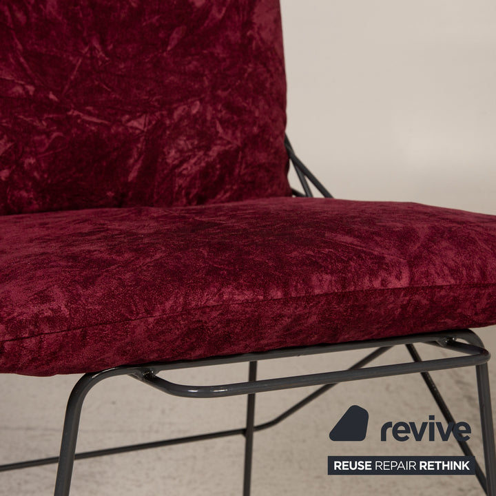 DRIADE SOF SOF metal chair Bordeaux