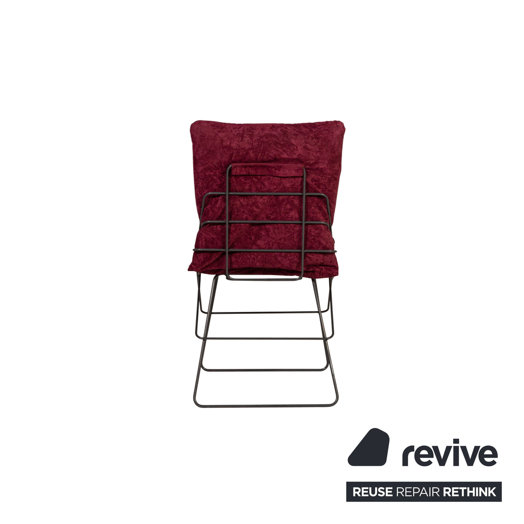 DRIADE SOF SOF metal chair Bordeaux