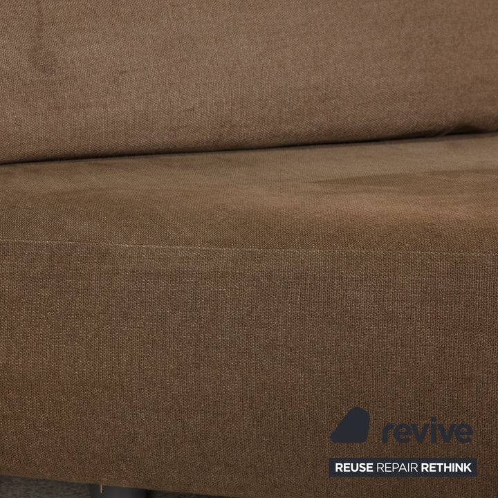 edra rock fabric corner sofa beige sofa couch recamier right