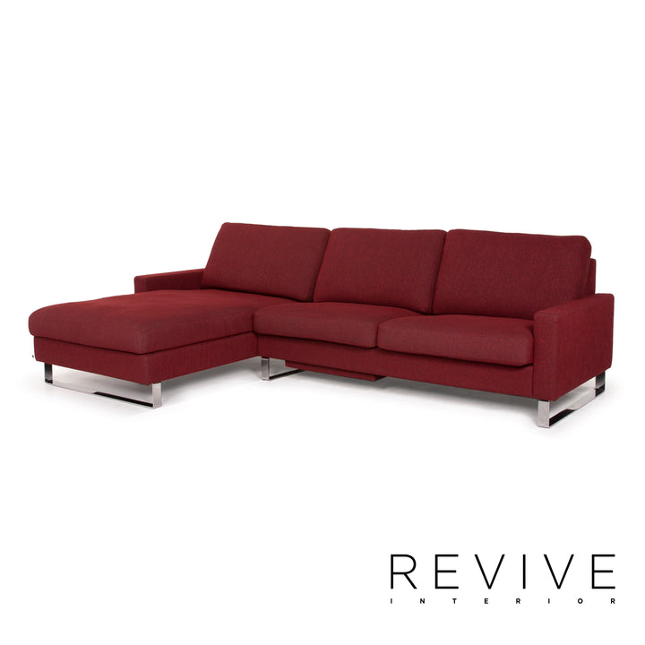 Erpo CL 500 Stoff Sofa Rot Ecksofa