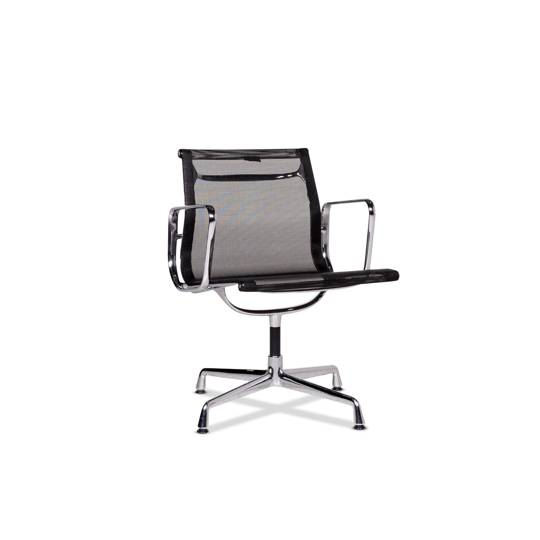 Vitra EA 108 Stoff Sessel Schwarz #10198