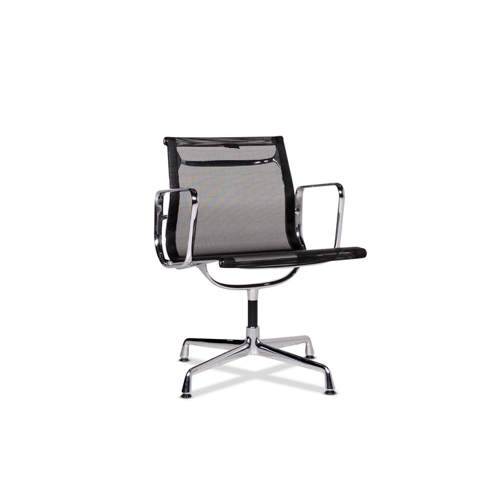 Vitra EA 108 Stoff Sessel Schwarz #10198