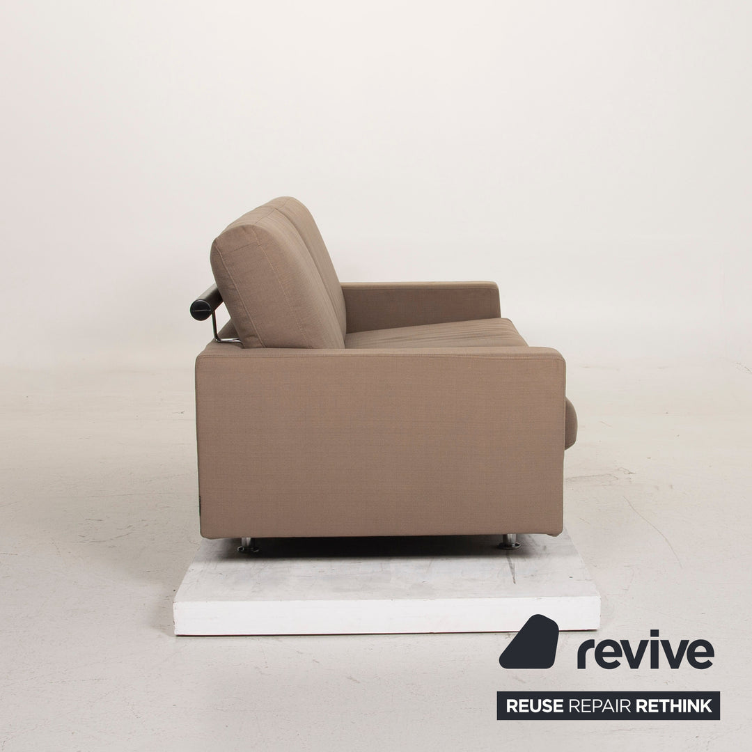 Canapé en tissu Flexform beige deux places #15047