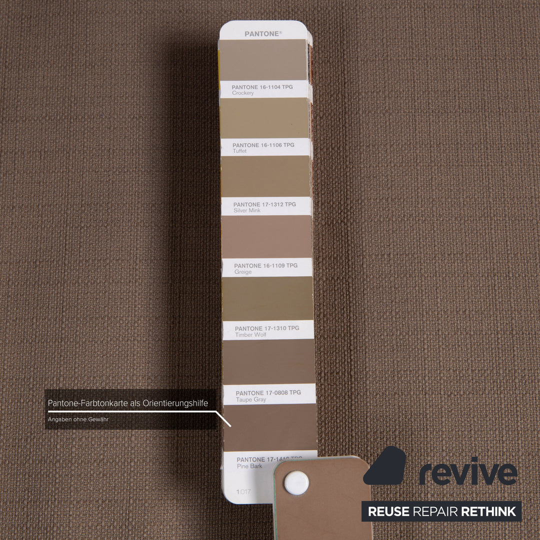 Canapé en tissu Flexform beige deux places #15047