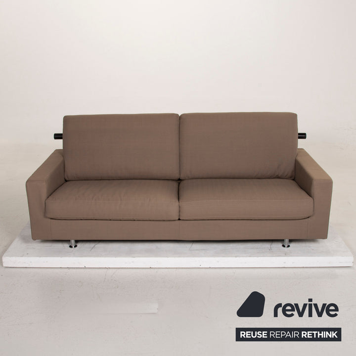 Canapé en tissu Flexform beige deux places #15047
