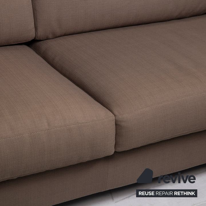 Canapé en tissu Flexform beige deux places #15047