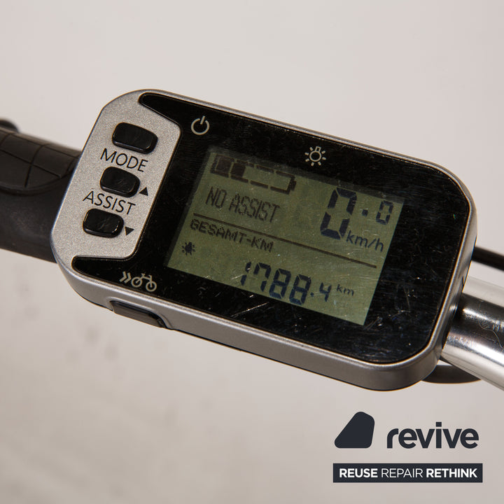 Vélo de ville électrique FLYER T 8 2017 en aluminium blanc RH 54