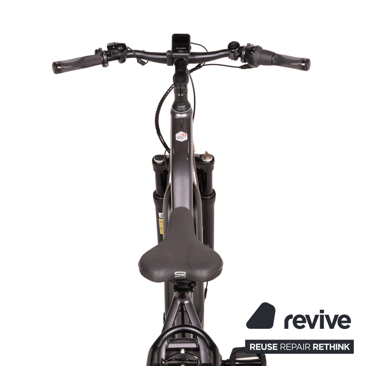 Flyer UPSTREET5 7.03 630 2021 RH L E-City Bike Grau E-Bike Fahrrad