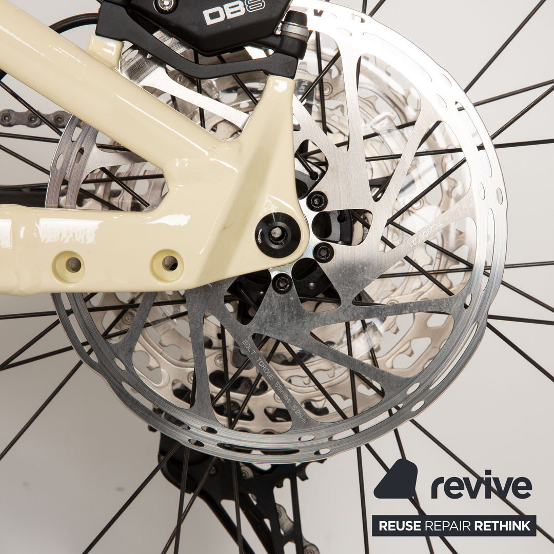 Focus Thron2 6.8 2022 Aluminum Electric Mountain Bike Cream RH 45 Bicycle Fully