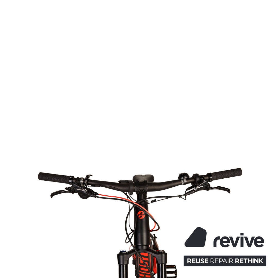 Ghost HYBRIDE KATO FS S4.9 2018 Aluminium E-Mountainbike Schwarz Rot RG XL Fahrrad Fully