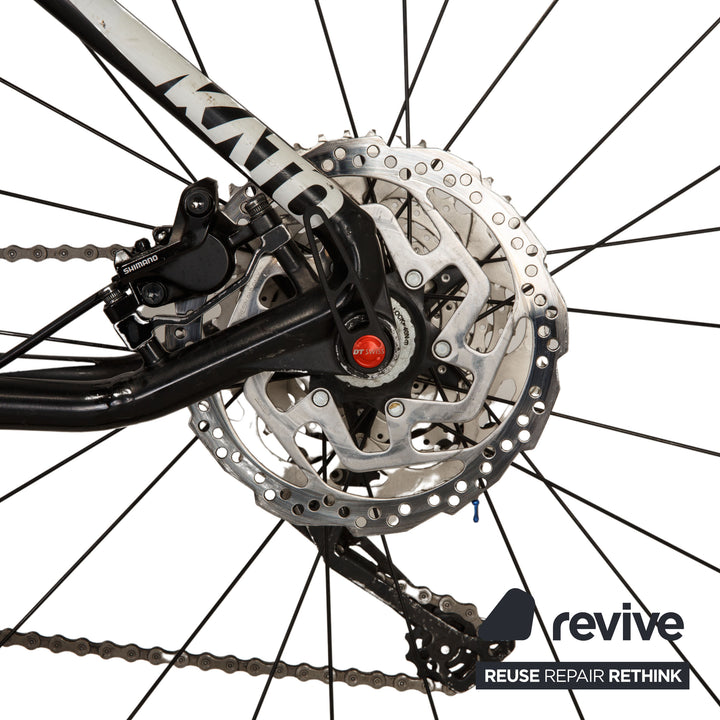 GHOST HYBRIDE KATO S3.9 AL Aluminium E-Mountain Bike Noir RG 46 Vélo Semi-Rigide