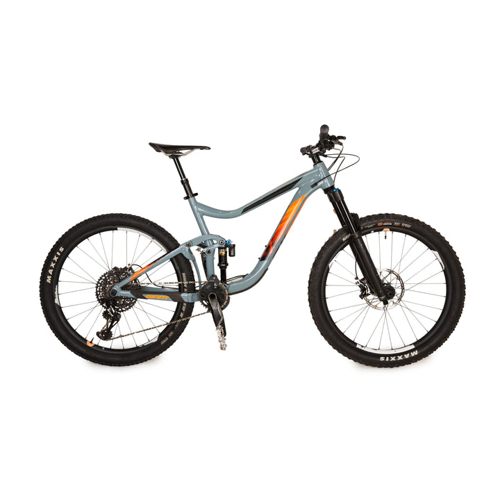 Giant Reign 1.5 Ltd 2018 Aluminium Mountainbike Grau Orange RG L Fahrrad Fully