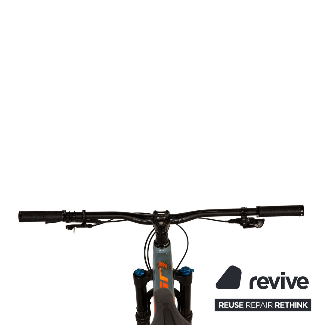 Giant Reign 1.5 Ltd 2018 Aluminium Mountainbike Grau Orange RG L Fahrrad Fully