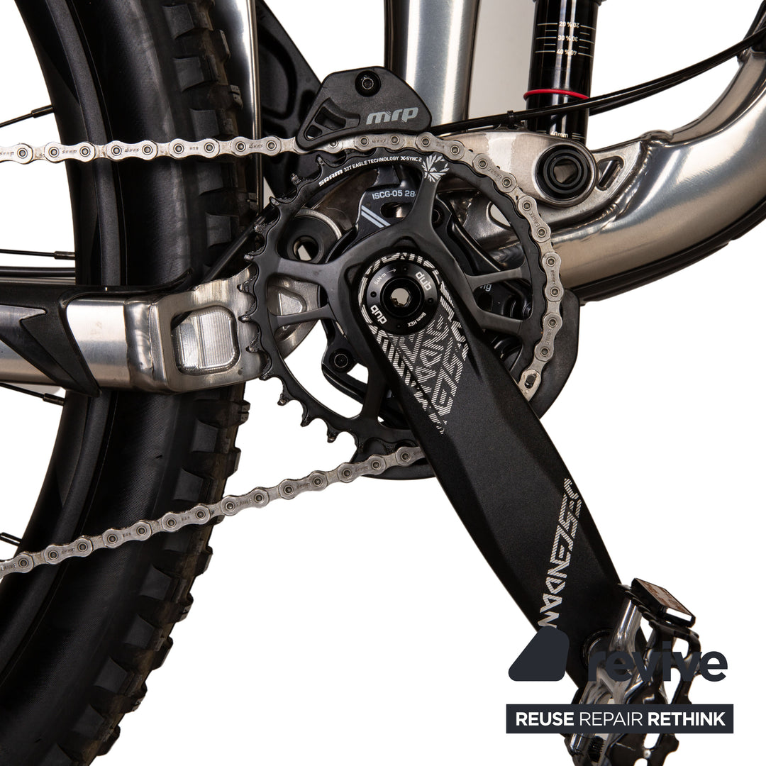 Giant REIGN 29 2 Aluminium Mountainbike Silber Schwarz RG Fahrrad Fully Freeride
