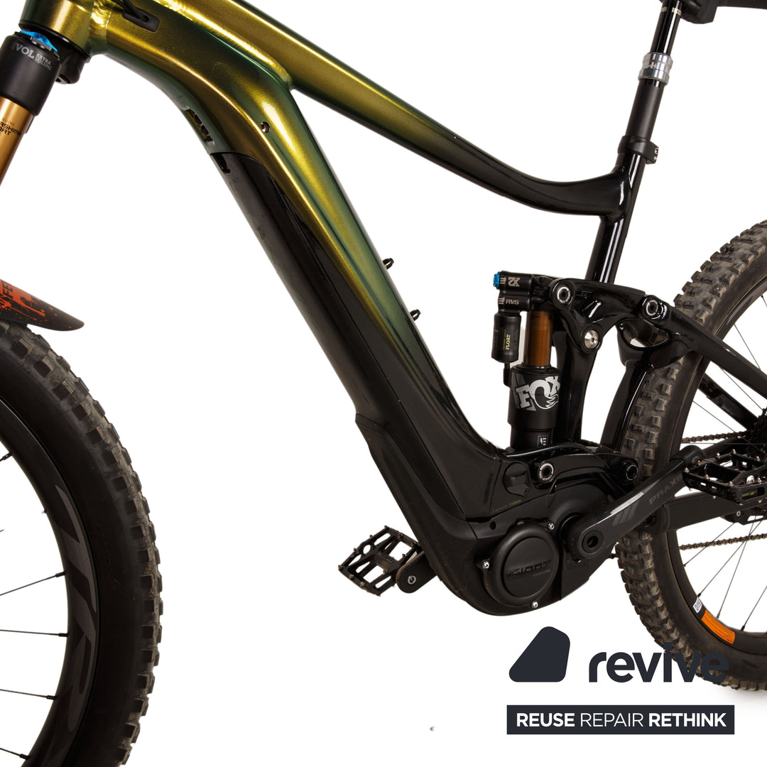 Giant REIGN E+ 0 PRO 625 2020 Aluminum E-Mountainbike Green Chrome RG L Bicycle Fully