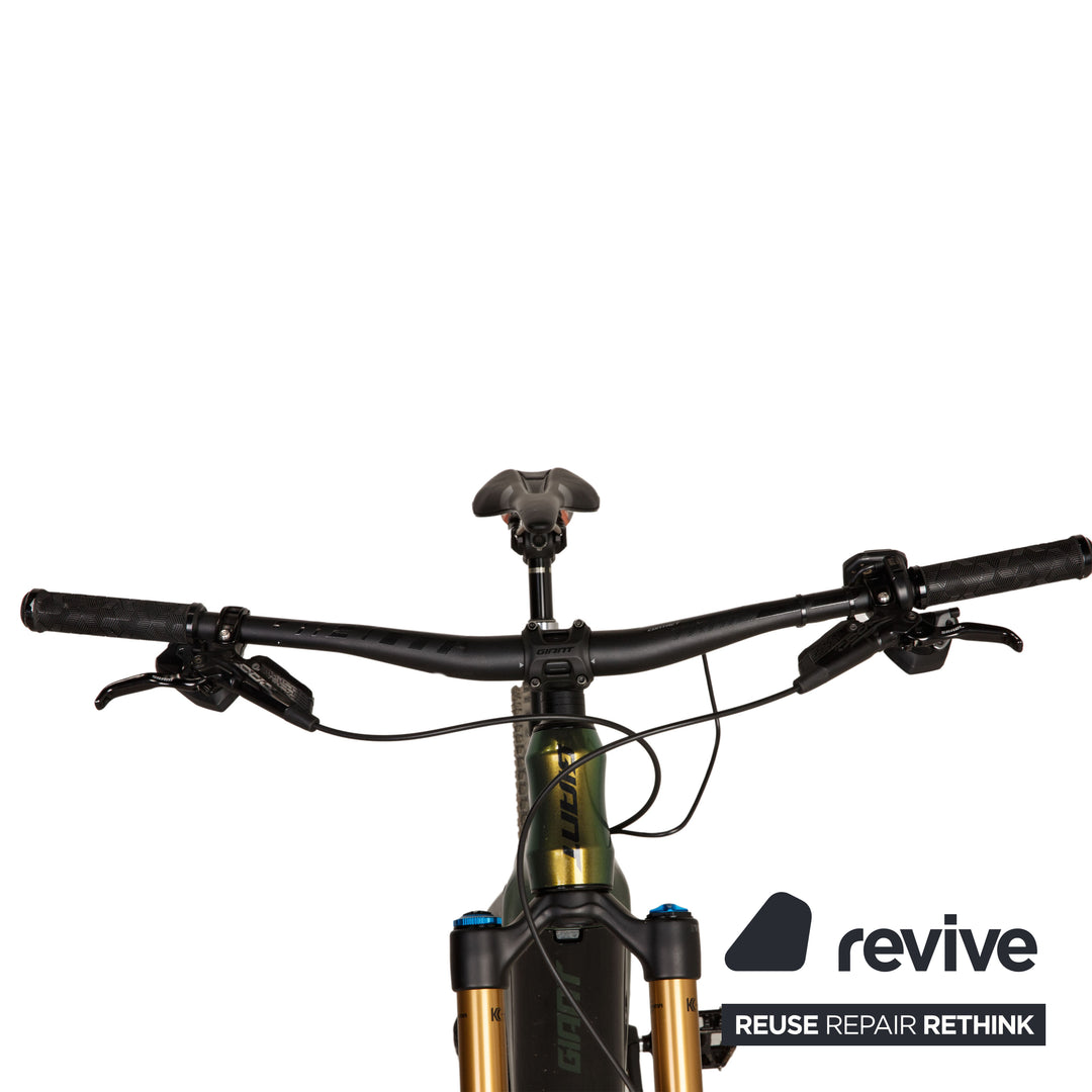 Giant REIGN E+ 0 PRO 625 2020 Aluminum E-Mountainbike Green Chrome RG L Bicycle Fully