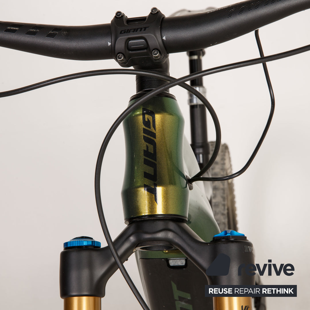 Giant REIGN E+ 0 PRO 625 2020 Aluminum E-Mountainbike Green Chrome RG L Bicycle Fully