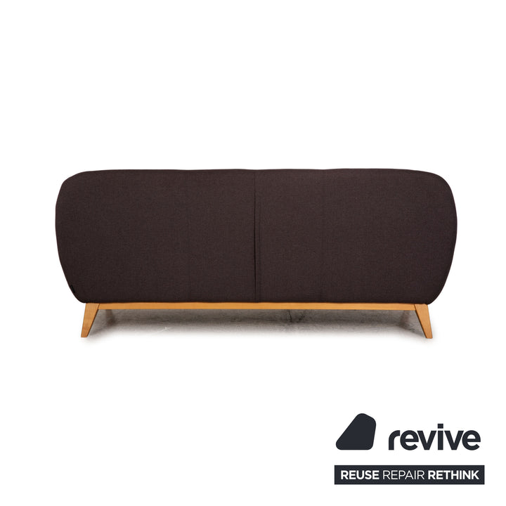 Habitat Balthasar Stoff Sofa Grau Dreisitzer Couch