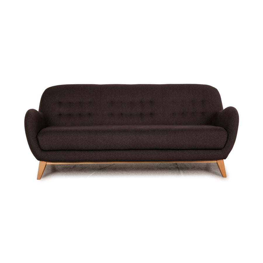 Habitat Balthasar Stoff Sofa Grau Dreisitzer Couch