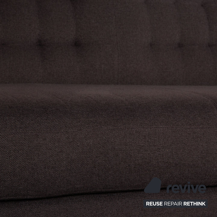Habitat Balthasar Stoff Sofa Grau Dreisitzer Couch