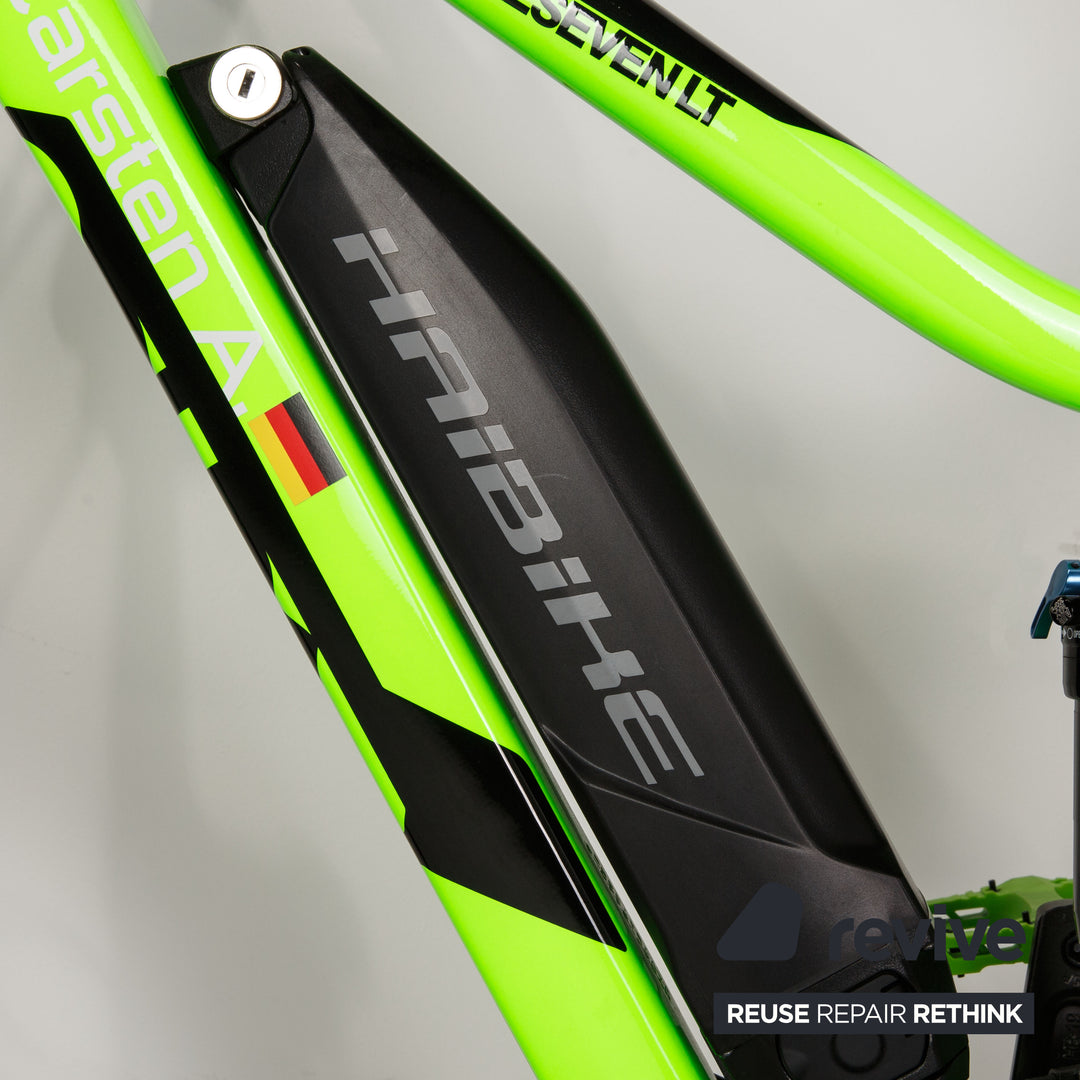 Haibike FULLSEVEN LT 4.0 2019 Aluminum E-Mountainbike Green RG M Bicycle Fully