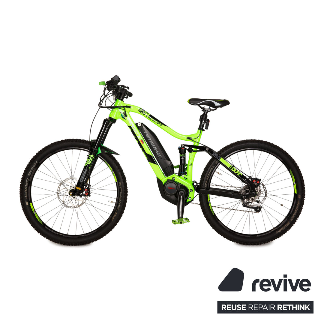Haibike FULLSEVEN LT 4.0 2019 Aluminum E-Mountainbike Green RG M Bicycle Fully
