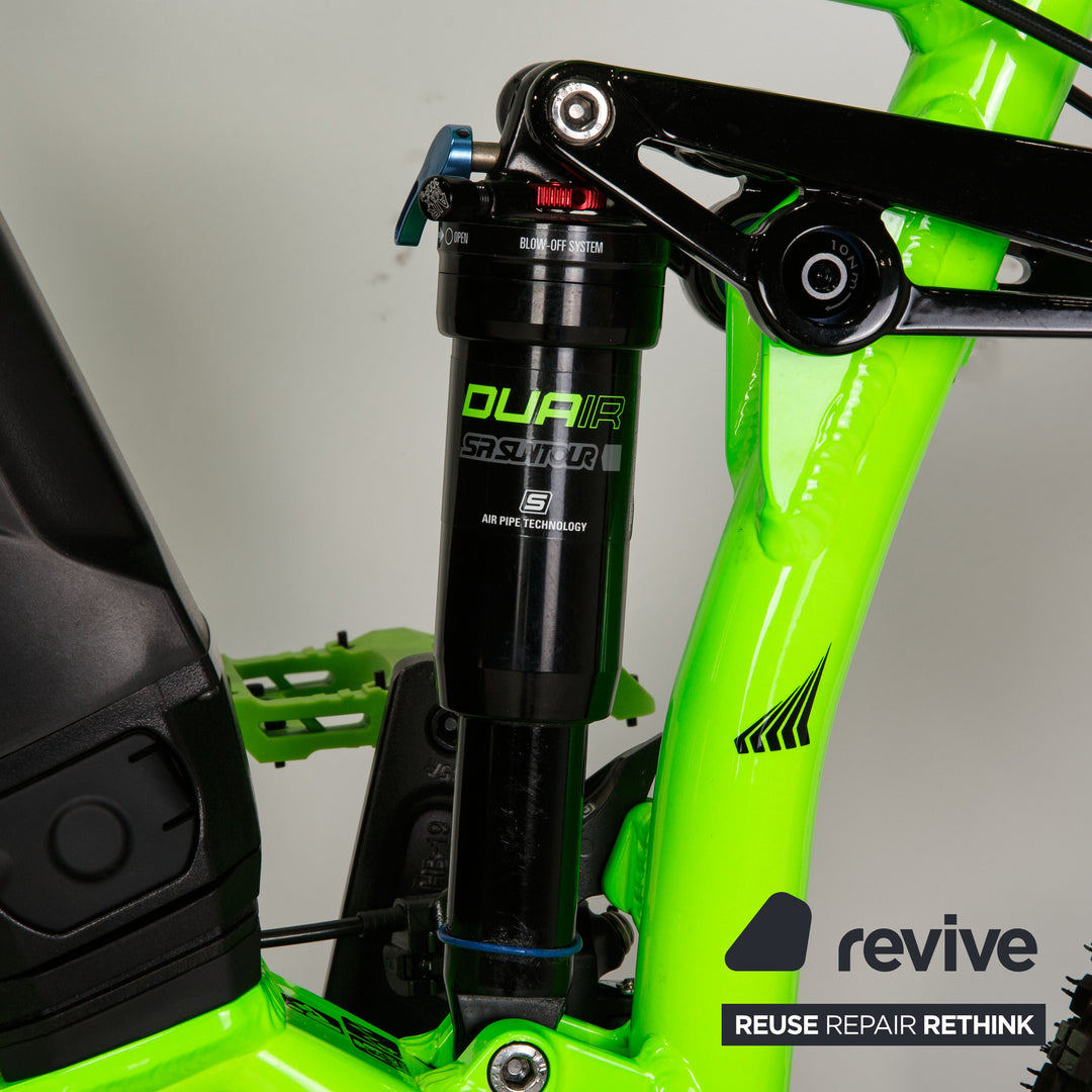 Haibike FULLSEVEN LT 4.0 2019 Aluminum E-Mountainbike Green RG M Bicycle Fully